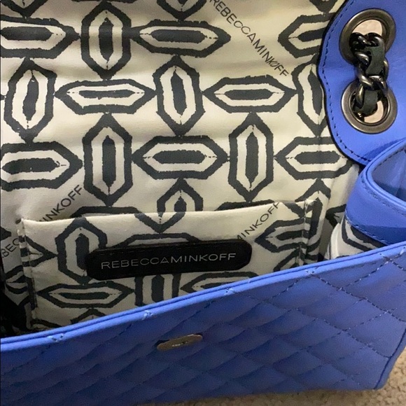 Rebecca Minkoff Small Blue Shoulder Bag - Picture 3 of 3
